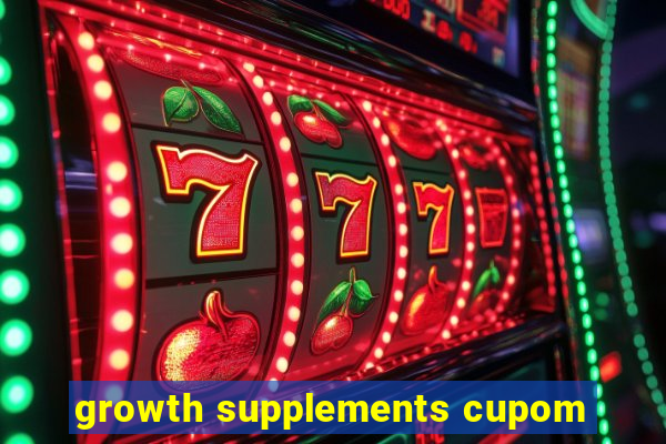 growth supplements cupom